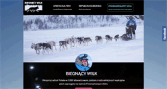 Desktop Screenshot of biegnacy-wilk.pl